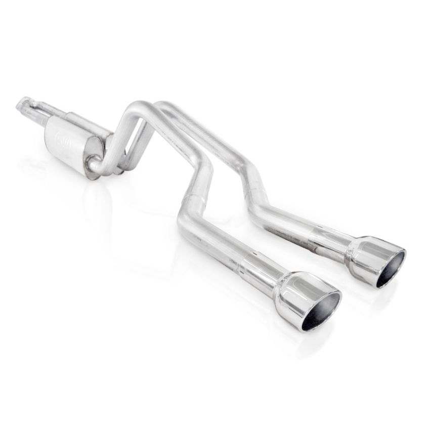 Stainless Works TBTDCBCO 2006-09 Trailblazer SS 6.0L 2-1/2in Chambered Exhaust Y-Pipe Center Bumper Exit