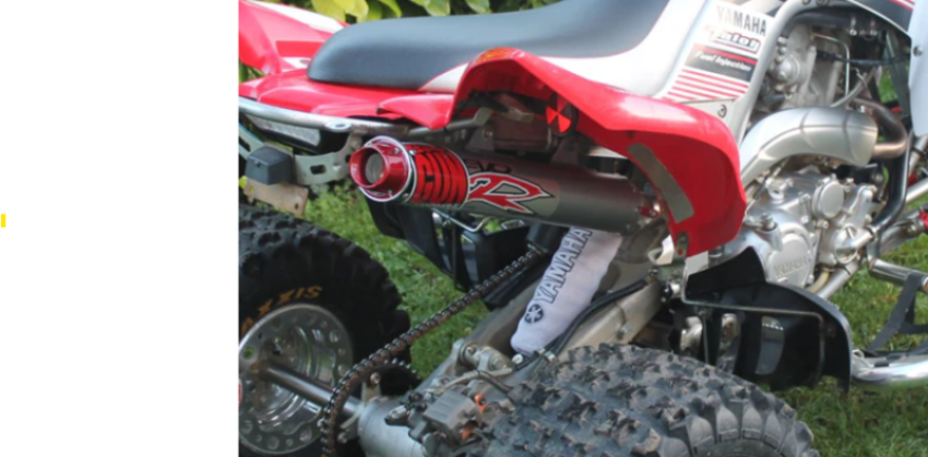 Big Gun 09-2662 06-23 Yamaha RAPTOR 700 EVO R Series Slip On Exhaust
