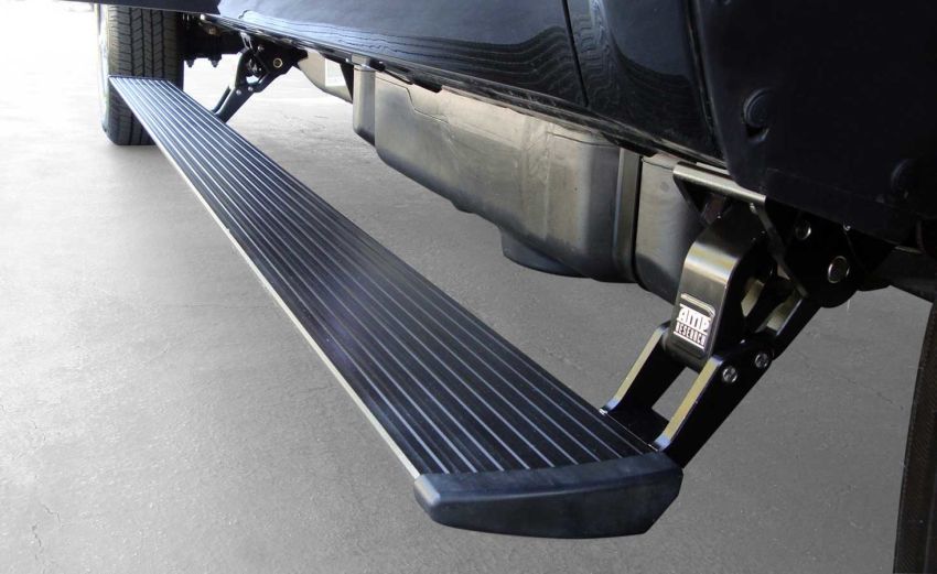 AMP Research 75146-01A 2011-2014 GMC Sierra 2500/3500 Extended/Crew PowerStep - Black