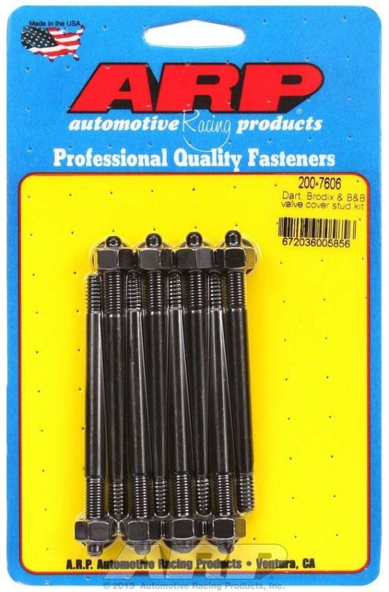 ARP ARP200-7606 Valve Cover Stud Kit 1/4 6pt. (8)