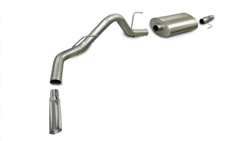CORSA Performance 24310 Corsa 2009-2010 Ford F-150 4.6L V8 Polished Sport Cat-Back Exhaust