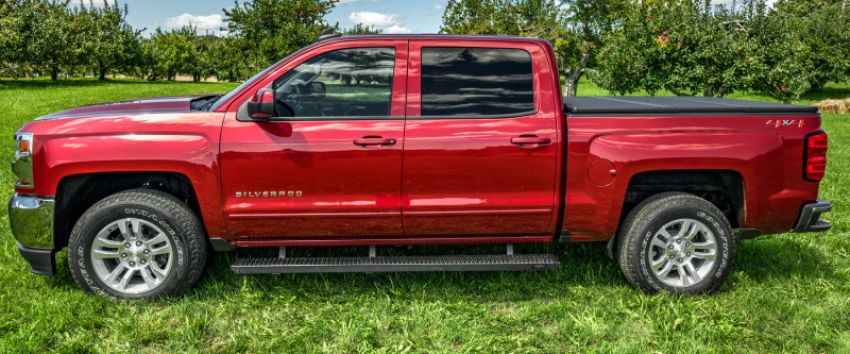 N-Fab GFC11CC-TX Growler Fleet 11-16 Chevy/GMC 2500/3500 (Diesel) Crew Cab - Cab Length - Tex. Black