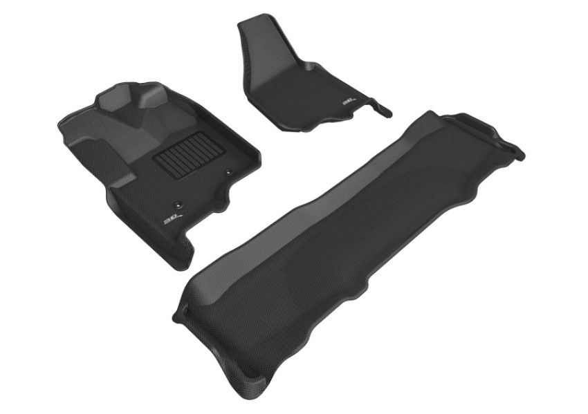 3D MAXpider L1FR09001509 12-16 Ford F-250 / 350 / 450 Supercrew Kagu Black R1 R2
