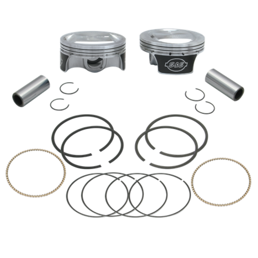 S&S Cycle 940-0067 2017+ M8 Models 4.320in Bore Piston Ring Set - 2 Pack