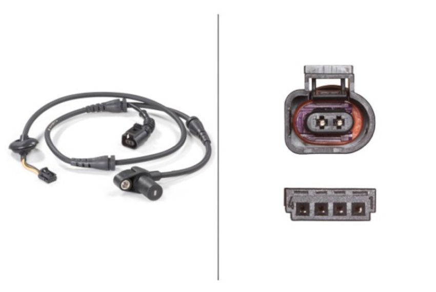 Hella 012806171 Capteur, vitesse de roue