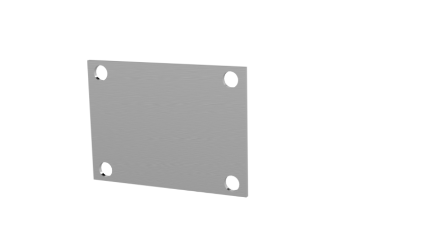 QTP 10338C Bolt-On QTEC Low Profile Cover Plate