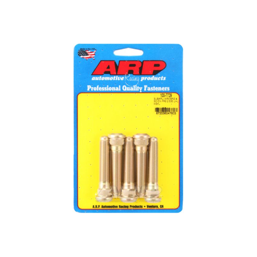 ARP ARP100-7729 12mm x1.25 x 2.535 Wheel Stud Kit (5pk) Subaru