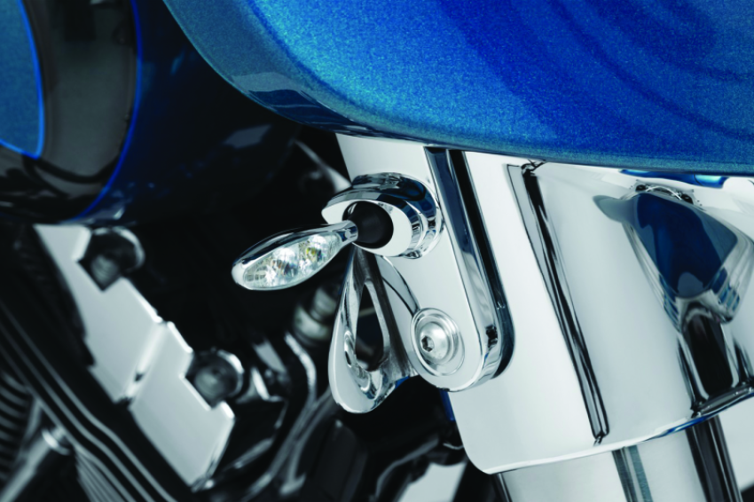 Kuryakyn 2846 Front Turn Signal Mounts Chrome