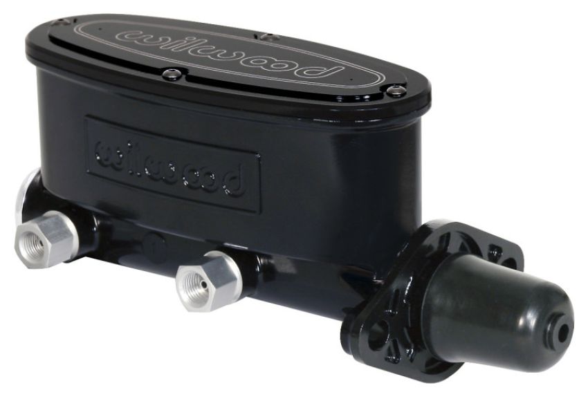 Wilwood 260-8556-BK High Volume Tandem Master Cylinder - 1 1/8in Bore Black