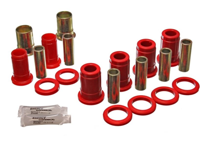 Energy Suspension 3.3153R 59-64 Bel Air/Impala / 64 El Camino (w/ Single U/A) Red Rear C/A Bushing Set