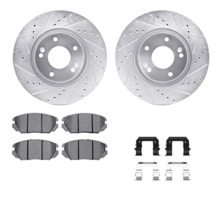 Dynamic Friction 7612-03001 Rotor Kit