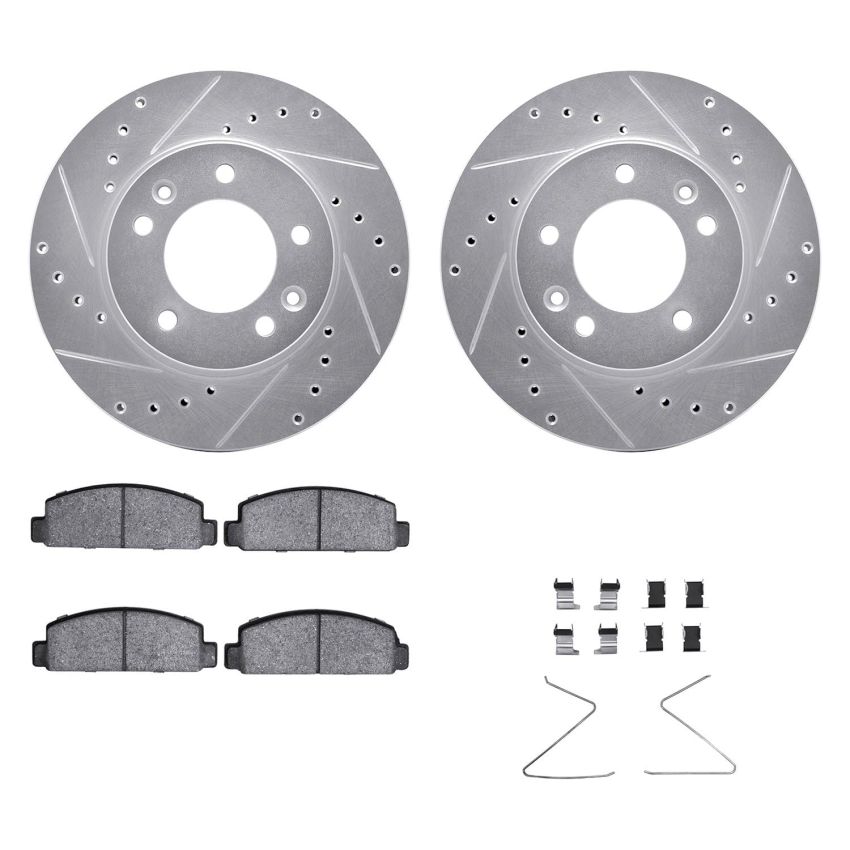 Dynamic Friction 7512-80100 Rotor Kit