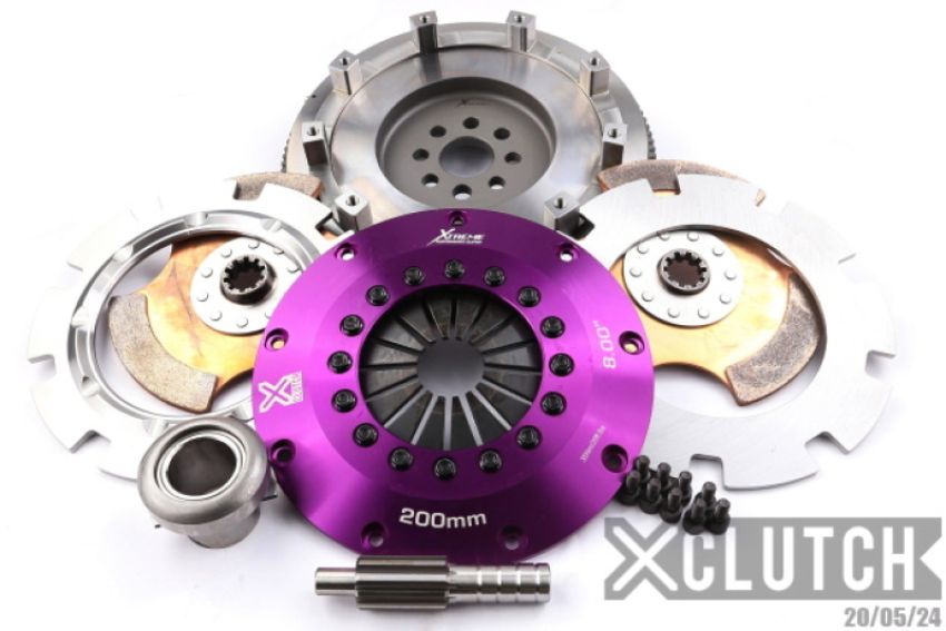 XCLUTCH XKBM20531-2E 88-91 BMW M3 Base 2.3L 8in Twin Solid Ceramic Clutch Kit