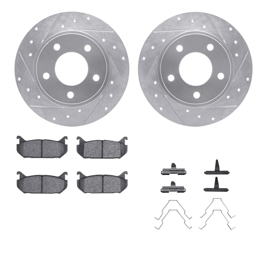 Dynamic Friction 7512-80019 Rotor Kit