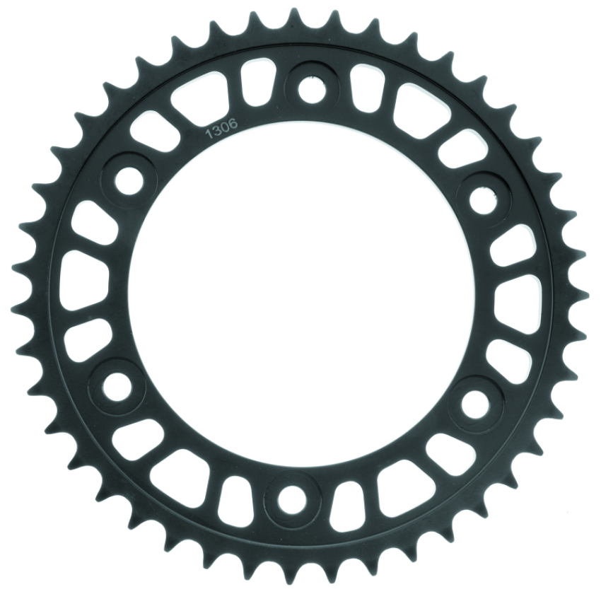 BikeMaster 965389 Honda Rear Steel Sprocket 530 43T - Black