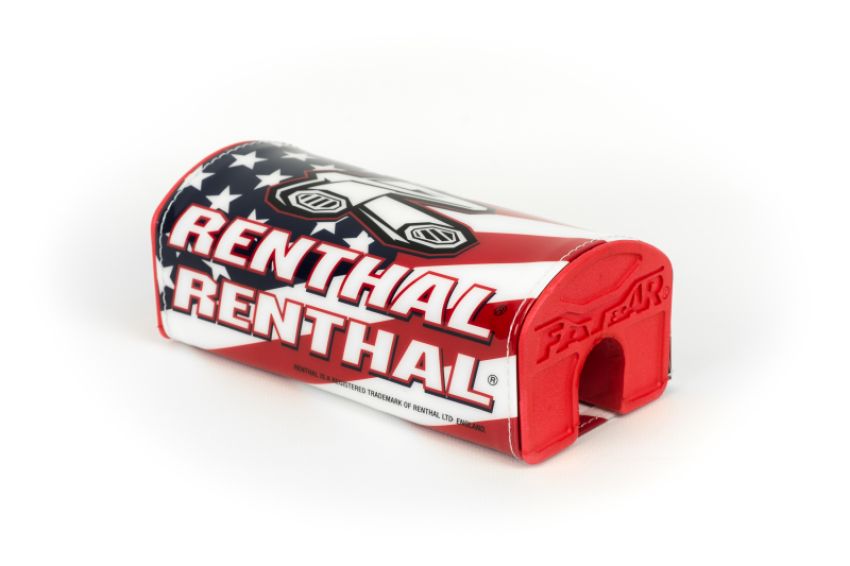 Renthal P320 Fatbar Pad - USA Flag Red/ White/ Blue