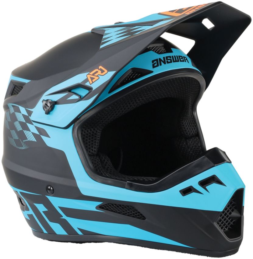 Answer 442910 AR1 Sweep Helmet Black/Astana/Hyper Orange - Medium