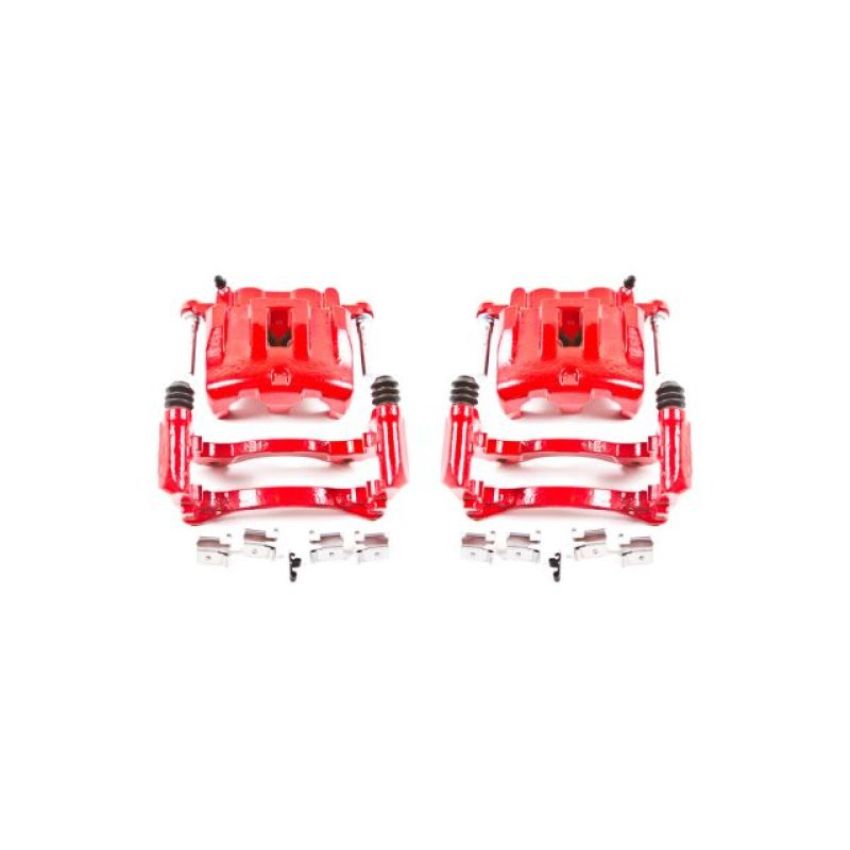 PowerStop S4826 Red Powder Coated Calipers