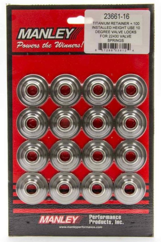 MANLEY MAN23655-16 10 Degree Titanium Retainers