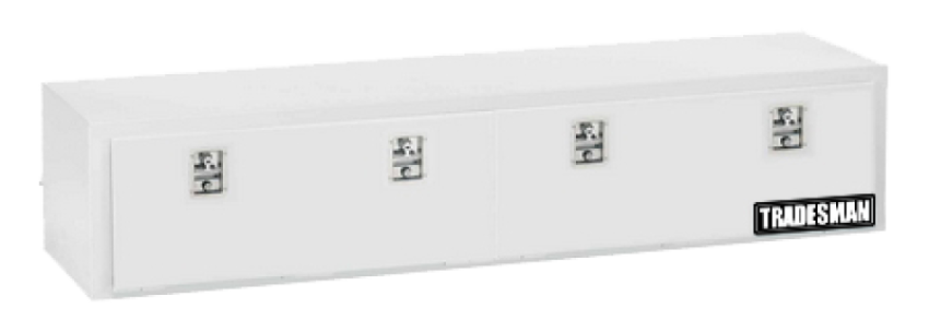 Tradesman 86190 Steel Top Mount Truck Tool Box (90in.) - White