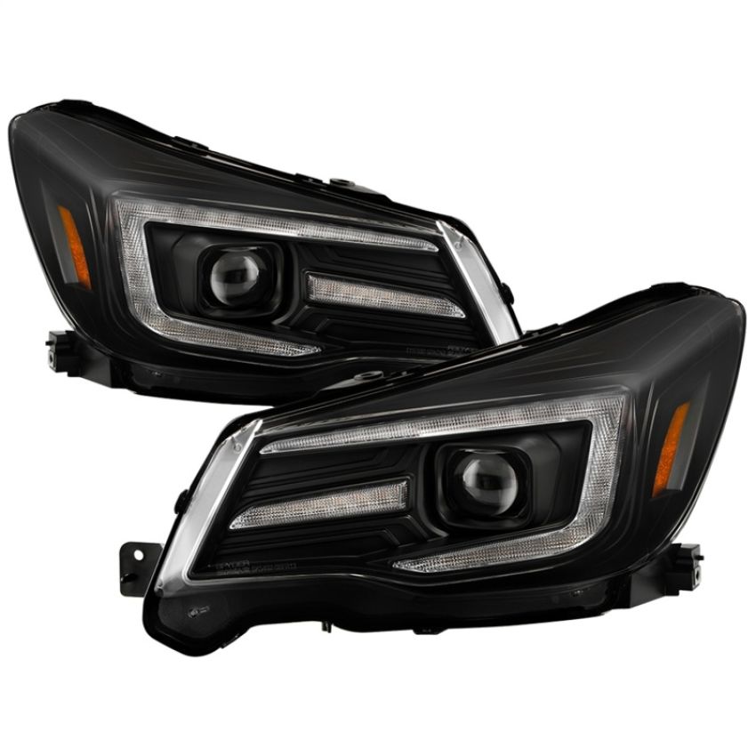 SPYDER 5088444 Headlights - Sequential LED Turn Signal - Black