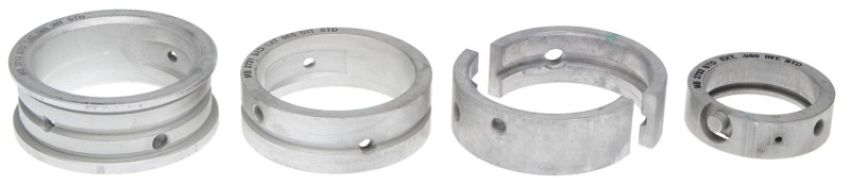 Clevite MS1416A .080 OS HOUSING / .080 OS LENGTH FLANGE VW AIR COOLED Main Bearing Set
