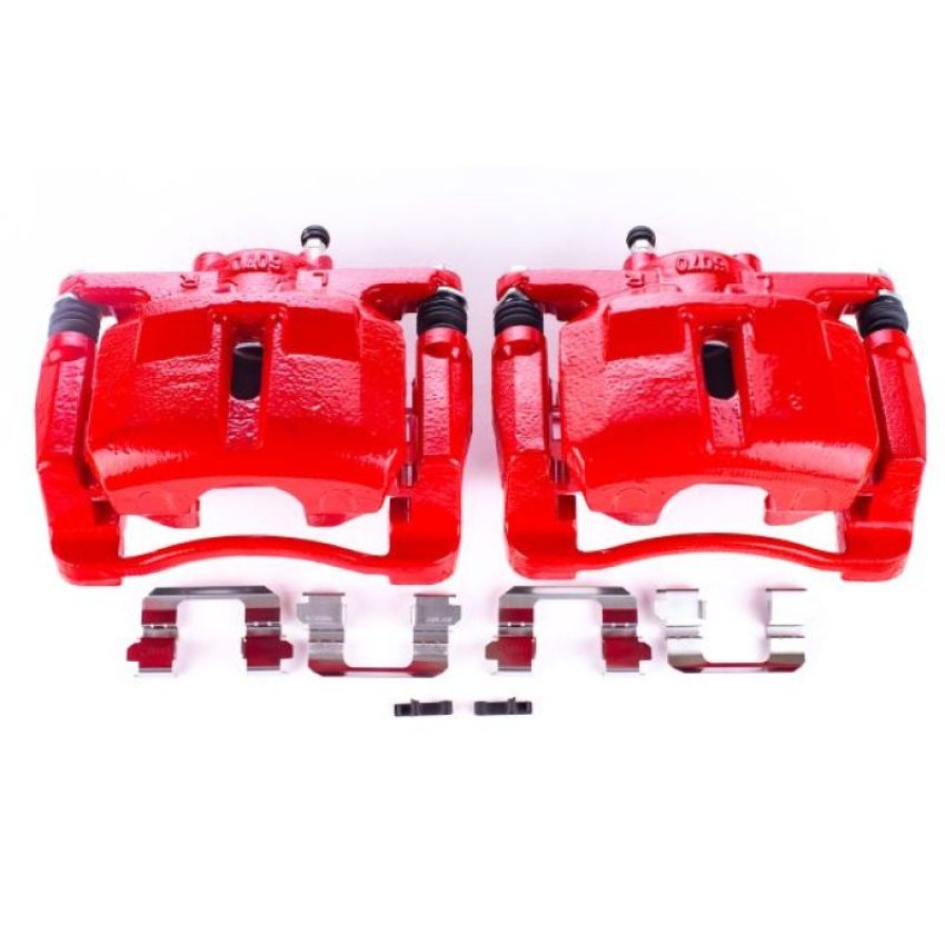 PowerStop S7120 Red Powder Coated Calipers