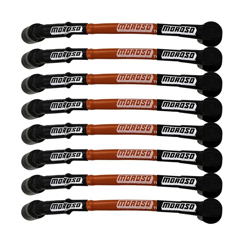 MOROSO MOR52534 Ultra Plug Wire Set GM LS 11.0 Long Red
