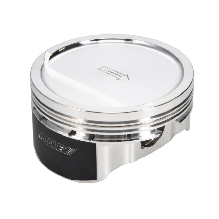 Manley Performance 596205DC-1 Manley Chevy Small Block Driver Side Bore 4.0005 -18cc Dish Platinum Series Piston -Single Piston