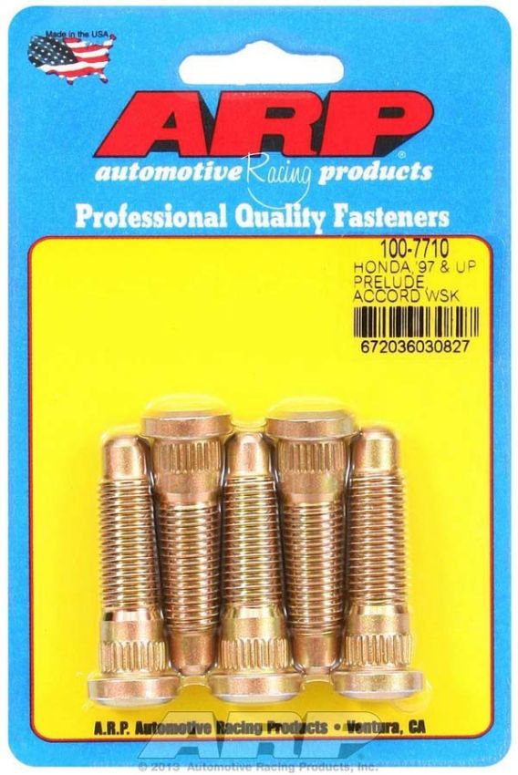 ARP ARP100-7710 Wheel Stud Kit - M12x1.5 1.850/.485 Knurl