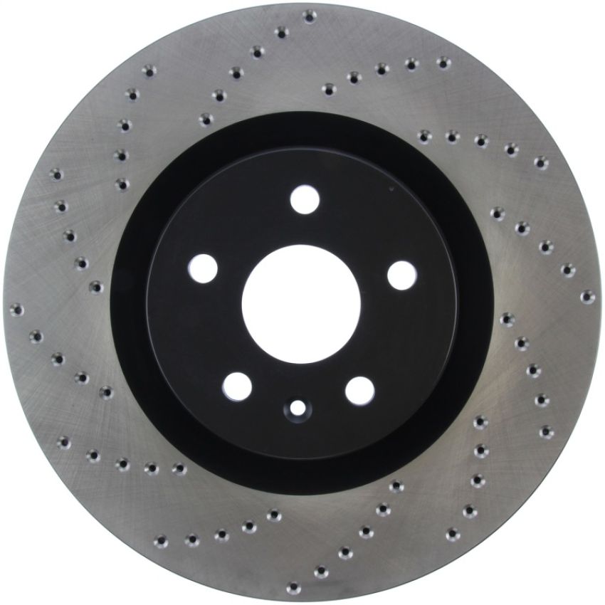 Stoptech 128.62124R Drilled Sport Brake Rotor