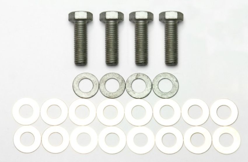 Wilwood 230-13684 Bolt Kit - M14-2 x 45mm Hex Head w/ Washers and Shims - 4 Pack