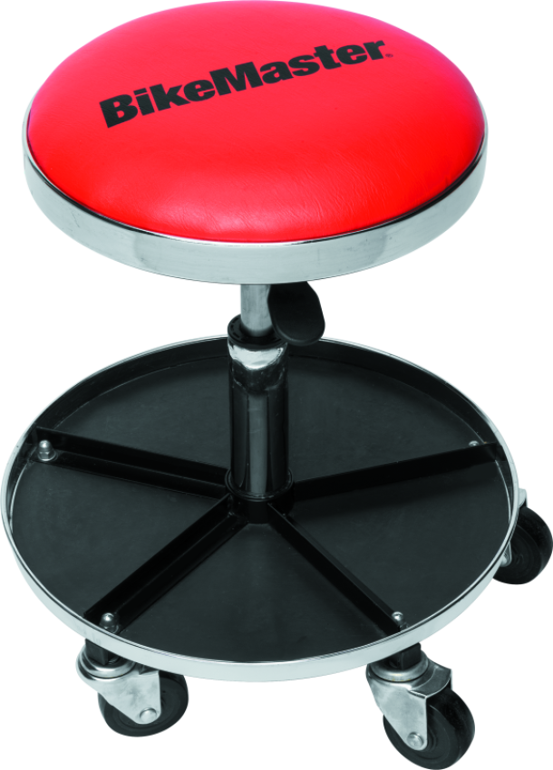 BikeMaster 152460 Ultimate Shop Stool w/ Tool Caddy