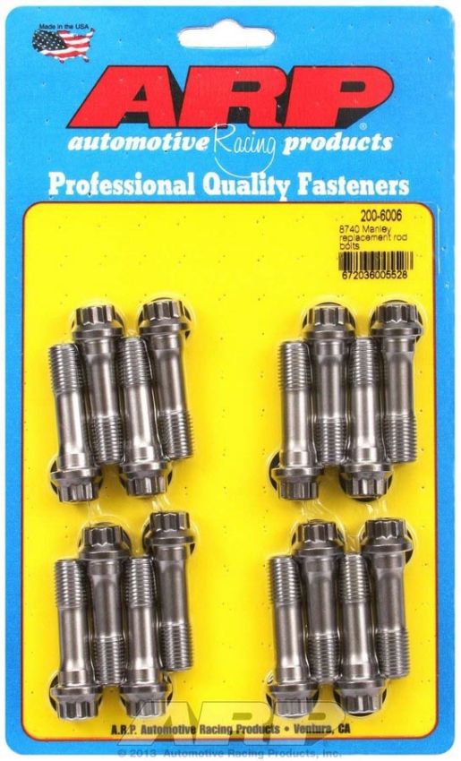 ARP ARP200-6006 Replacement Rod Bolt Kit 7/16 (16)