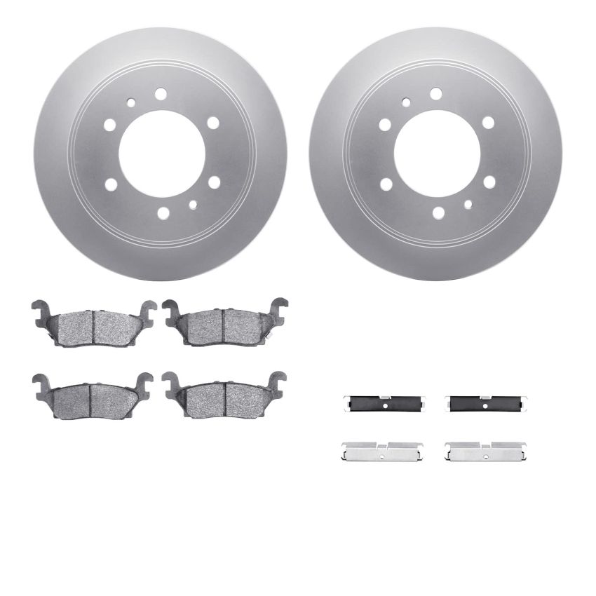 Dynamic Friction 4512-93004 Rotor Kit
