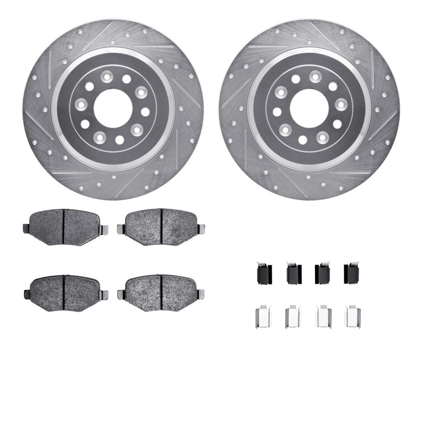 Dynamic Friction 7512-54090 Rotor Kit