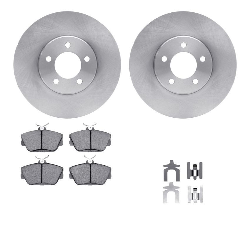 Dynamic Friction 6512-54346 Rotor Kit