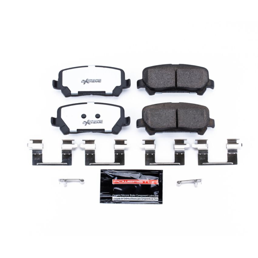 PowerStop Z36-1806 PowerStop - Z36 Truck and SUV Carbon-Fiber Ceramic Brake Pads with Hardware Kit
