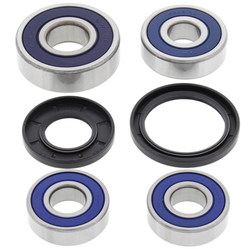 All Balls Racing 25-1238 1989 Yamaha FZR500 (SA) Wheel Bearing Kit Rear