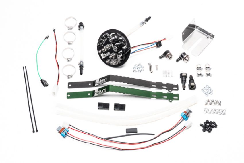 Radium Engineering 20-0632-00 FUEL HANGER, LATE NISSAN, PUMPS NOT INCLUDED, FITS WALBRO F90000274/285 OR E5LM
