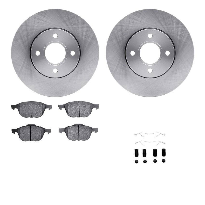 Dynamic Friction 6512-54408 Rotor Kit