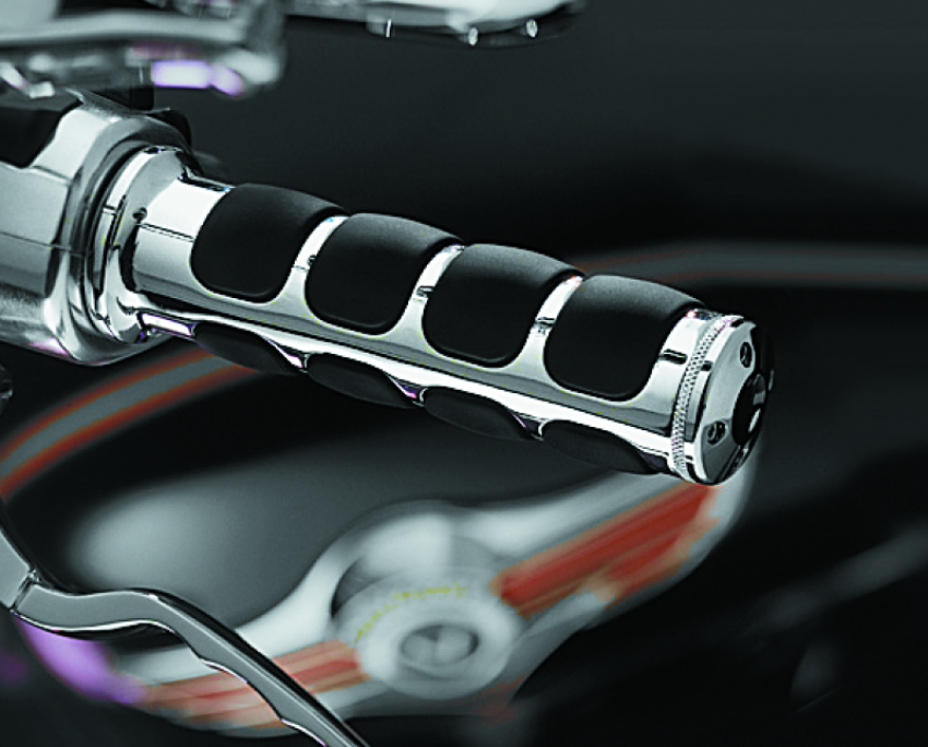 Kuryakyn 6180 ISO Grips Honda Gold Wing Models Chrome
