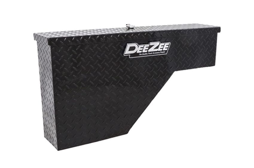 Dee Zee DZ95B Deezee Universal Tool Box - Specialty Wheel Well Black BT (Driver Side)