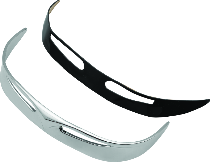 Kuryakyn 9014 Fender Tip Front Trailing Edge 90-17 Fat Boy Models Chrome