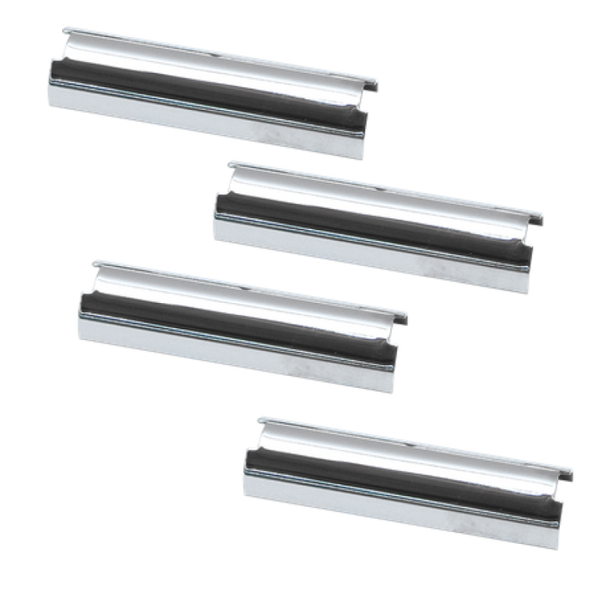 S&S Cycle 93-4115 2.800in Pushrod Cover Keeper Set - Chrome