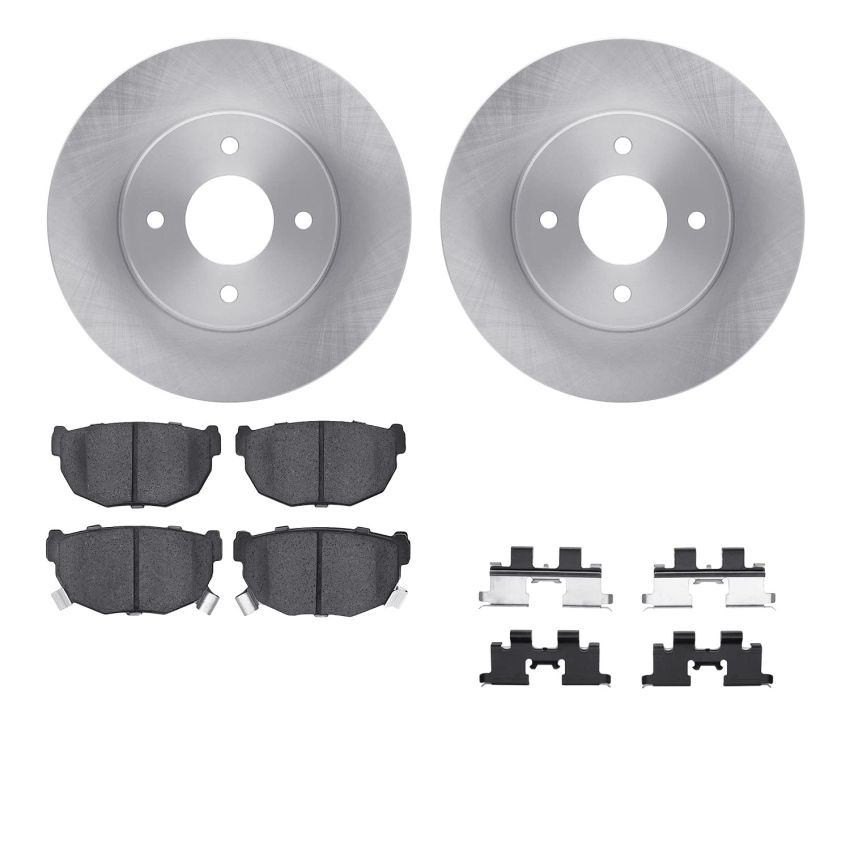 Dynamic Friction 6512-67193 Rotor Kit