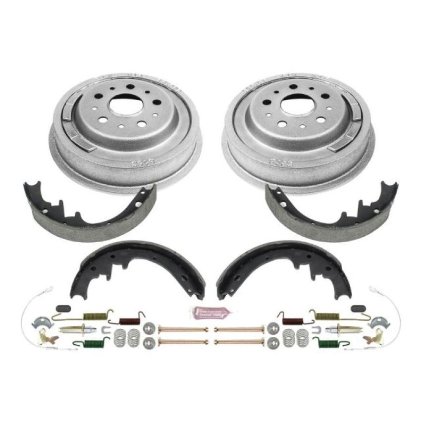 PowerStop KOE15270DK Power Stop 67-69 Mercury Cougar Rear Autospecialty Drum Kit