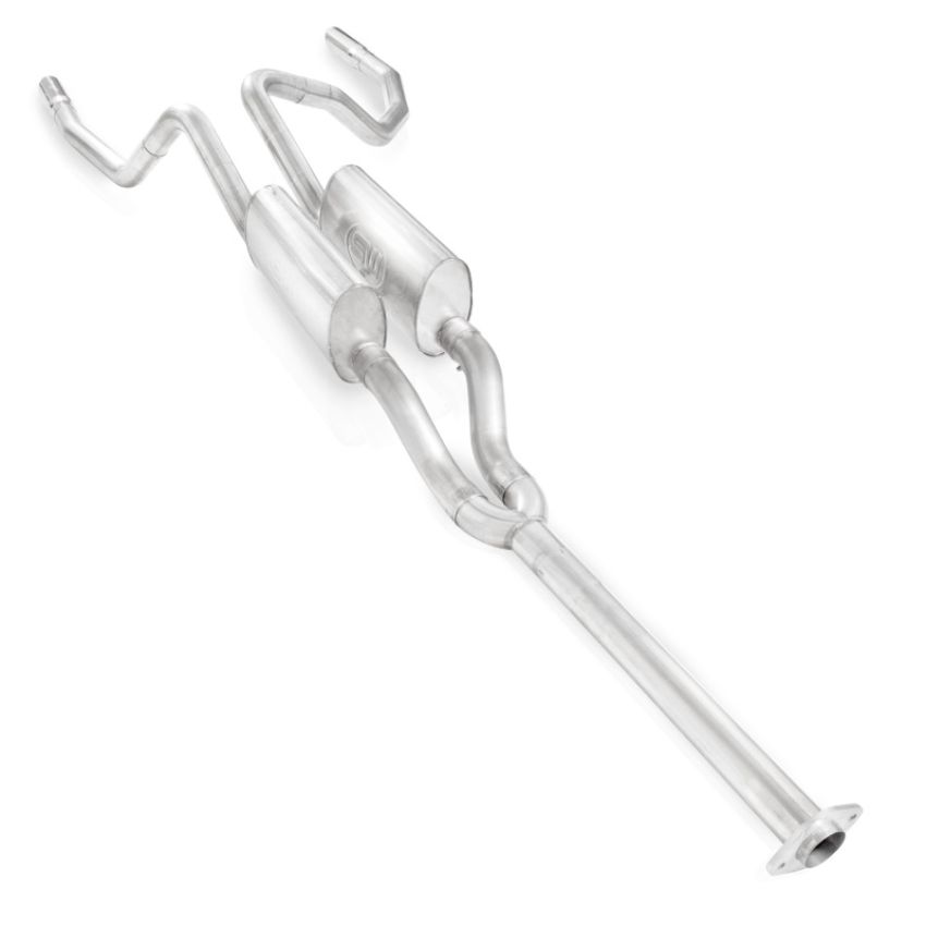 Stainless Works FT11CBUBY 2011-14 F-150 5.0L 3in Exhaust Y-Pipe S-Tube Mufflers Under Bumper Exit