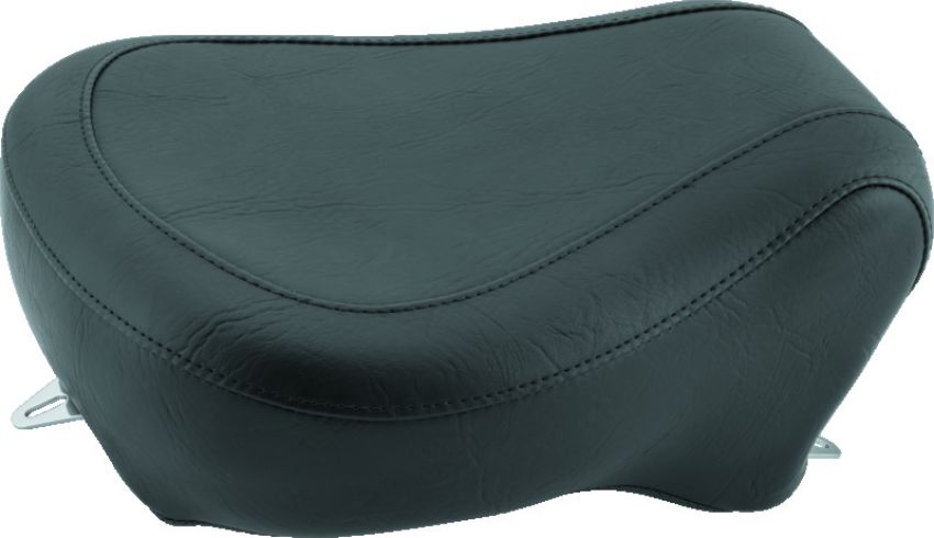 Mustang Motorcycle 75763 Mustang 58-84 Harley FX/FL Wide Touring Passenger Seat - Black