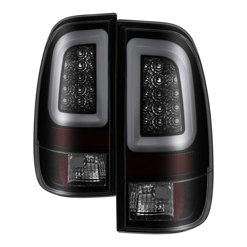 SPYDER 5084248 Light Bar LED Tail Lights - Version 3 - Black Smoke